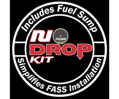 FASS Diesel Fuel Systems No-Drop Series with Fuel Sump Kit Diesel Fuel System 240 GPH 60-65 PSI for 2000-2005 Ford Excursion 6.0L/7.3L Power Stroke NDTSF15290F240G