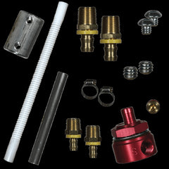 FASS Diesel Fuel Systems STK-1003 Diesel Fuel 5/8 Inch Fuel Module Suction Tube Kit With Bulkhead Fitting