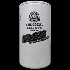 FASS Diesel Fuel Systems XWS-3002-XL Extended Length Extreme Water Separator