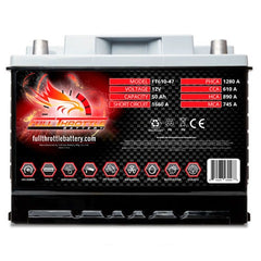 Fullriver Battery FT610-47 Full Throttle 12V Automotive Battery