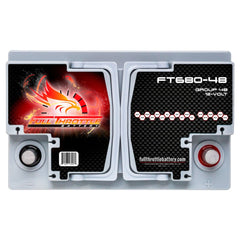 Fullriver Battery FT680-48 Full Throttle 12V Automotive Battery