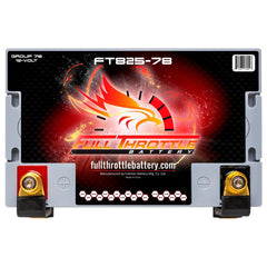Fullriver Battery FT825-78 Full Throttle 12V Automotive Battery