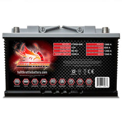 Fullriver Battery FT850-94R Full Throttle 12V Automotive Battery