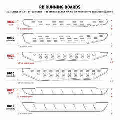 Go Rhino Ford, Jeep (Sport Utility/Standard Cab Pickup) Running Board 69600048T