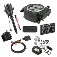 Holley Sniper EFI SNIPER 2 5" PDM MSTR KIT, BLK, SBC IGN PN. 550-511-5PK-SBC