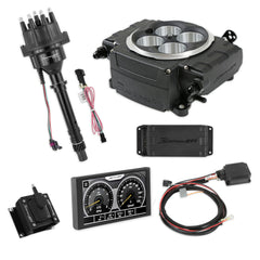 Holley Sniper EFI SNIPER 2 5" PDM KIT, BLACK, SBC IGN PN. 550-511-5PX-SBC