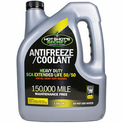 Hot Shots Secret 150K 50/50 YELLOW ANTIFREEZE - 1 GALLON 1G150KY5050