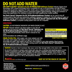 Hot Shots Secret 150K Yellow 50/50 Extended Life Antifreeze/Coolant, 330 Gallon Tote 330G150KY5050