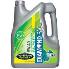 Hot Shots Secret BLUE DIAMOND 5W40 PAO Synthetic Engine Oil - 1 GALLON BDGALPAO5