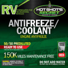Hot Shots Secret RV ANTIFREEZE RED 150K - 1 GALLON HSSRVRED150K50/501G