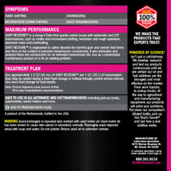 Hot Shots Secret Shift Restore Transmission Additive, 275 Gallon Tote HSSTSE275TOTE