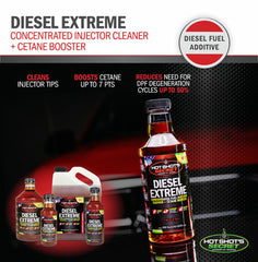 Hot Shots Secret DIESEL EXTREME Injector Cleaner & Cetane Boost - 32 OZ P040432Z