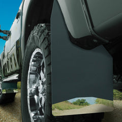 Husky Liners 17153 Mud Flaps Universal Mud Flaps 14 Wide - Black Weight Black