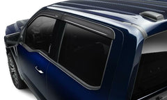 Husky Liners 2854006 Low Profile Ventvisor Deflector; Smoke; Outside Mount; 4 pc.