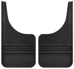 Husky Liners 55000 MudDog Mud Flaps Rubber Front Mud Flaps - 12IN w/o Weight Black