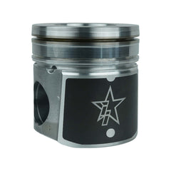 Industrial Injection 1998.5-02 5.9L Cummins 24V .020 Over Flycut Coated Chamfered X-Series Pistons 243121