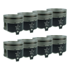 Industrial Injection 2001-2016 6.6L Duramax LB7-LML .020 Over Coated, De-Lipped X-Series Pistons 44B110
