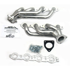 JBA Performance Exhaust 1850S-2JS 1850S-2JS 1 5/8 inch Shorty Stainless Steel 02-2012 GM Truck