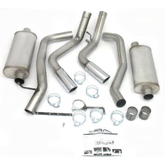 JBA Performance Exhaust 40-3030 40-3030 3 inch Stainless Steel Exhaust System 01-06 GM HD Pi