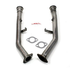 JBA Performance Exhaust 6809SD 2004 Pontiac GTO Mid-Pipe w/o Cats 409SS