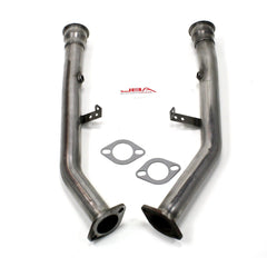 JBA Performance Exhaust 6809SD 2004 Pontiac GTO Mid-Pipe w/o Cats 409SS