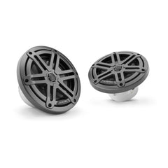 JL Audio M3 6.5" Marine Coaxial Speakers, Gunmetal Sport Grilles (Pair) M3-650X-S-GM