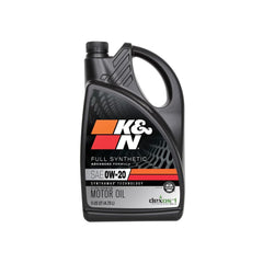 K&N Full Synthetic Motor Oil 0W-20, 5 Quart 104100