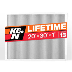 K&N HVC-13-12030 HVAC Filter; 20 x 30 x 1, MERV 13