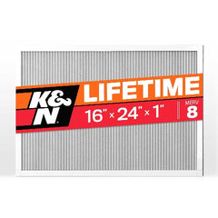 K&N HVC-8-11624 HVAC Filter; 16 x 24 x 1, MERV 8