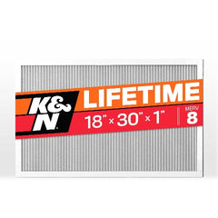 K&N HVC-8-11830 HVAC Filter; 18 x 30 x 1, MERV 8