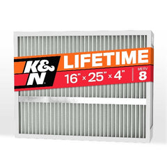 K&N HVC-8-41625 HVAC Filter; 16 x 25 x 4, MERV 8