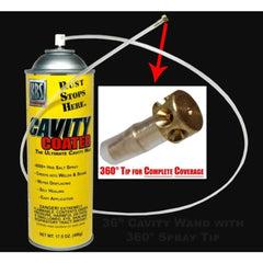 KBS Coatings Cavity Coater - 17.5oz Aerosol and 36
