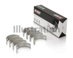 King Engine Bearings Inc MB4073SI0.25 MAIN BEARING SET For AUDI ACZ, AAH, ACK. AEJ, ASN
