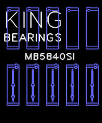 King Engine Bearings Inc MB5840SI0.75 MAIN BEARING SET For CHRYSLER/DODGE GEN III HEMI 5.7, 6.1, 6.4