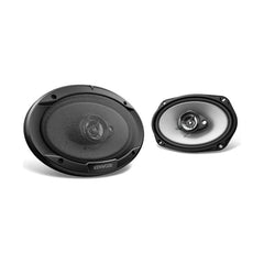 Kenwood KFC-6966S Speaker 3-Way Automotive Speaker, Black, 15in. x 12in. x 5.25in.