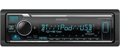 Kenwood KMM-BT328U Mechless Digital Media Receiver W.BT/USB/AUX/AMAZON ALEXA/Sirius XM Ready