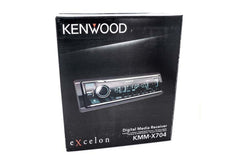Kenwood Excelon KMM-X704 Digital Media Receiver with Bluetooth & HD Radio | Amazon Alexa Ready