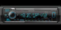 Kenwood Excelon KMM-X704 Digital Media Receiver with Bluetooth & HD Radio | Amazon Alexa Ready