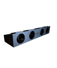 King Boxes 2009-2022 Ford F-150 / 2017-2022 Ford F-250/F-350 Crew Cab Quad 8 Inch Subwoofer Enclosure AK-FORD09-48