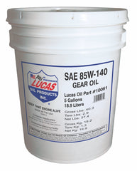 Lucas OIL SAE 85W-140 Plus Heavy Duty Gear Oil 10061