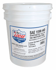 Lucas OIL Synthetic SAE 15w-40 CJ-4 Motor Oil 10317