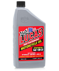 Lucas OIL Synthetic SAE 10W-30 Motorcycle Oil 10741
