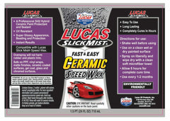 Lucas OIL SLICK MIST CERAMIC SPEED WAX 11294