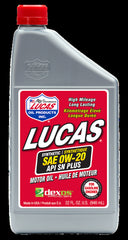 Lucas OIL Synthetic SAE 0W-20 Motor Oil (1 QT) 20564