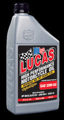 Lucas OIL SAE 20W-50 Motorcycle Oil (1 QT) 20700