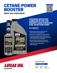 Lucas Oil Cetane Power Booster Diesel Fuel Supplement 16 oz. 21031