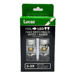 Lucas Lighting 7443 LED BULB (RED) M-7443R