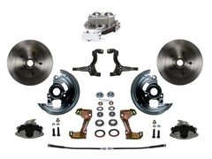 LEED Brakes FC1002-EA1 Manual Front Disc Conversion Kit - Disc Drum - Zinc