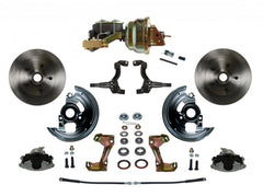 LEED Brakes FC1002-M1A3 Power Front Disc Kit - 8 in - Disc Disc - Zinc