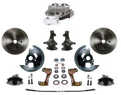 LEED Brakes FC1003-EA1 Manual Front Disc Conversion Kit - Disc Drum - Zinc